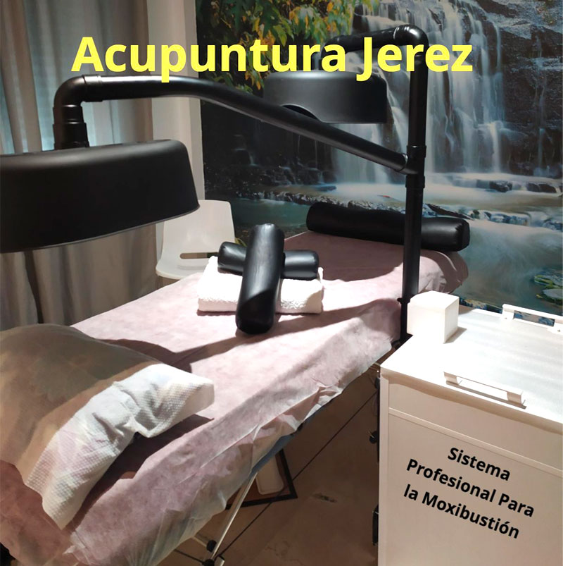 Aspiración Moxibustión Acupuntura Jerez